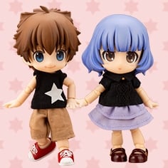 キューポッシュコス ズボン＆スカートセット ポップ、カジュアル【コトブキヤショップ限定品】